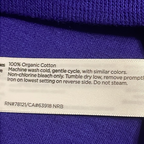 Eileen Fisher Stunning Royal Blue short waisted Boxy Tunic. Size S/P - Picture 5 of 9